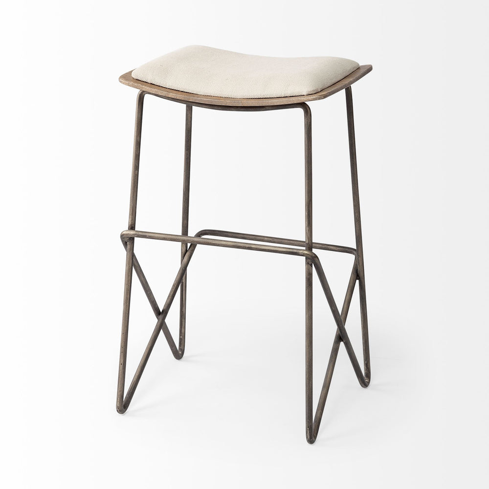 Katniss Fabric Seat Stool