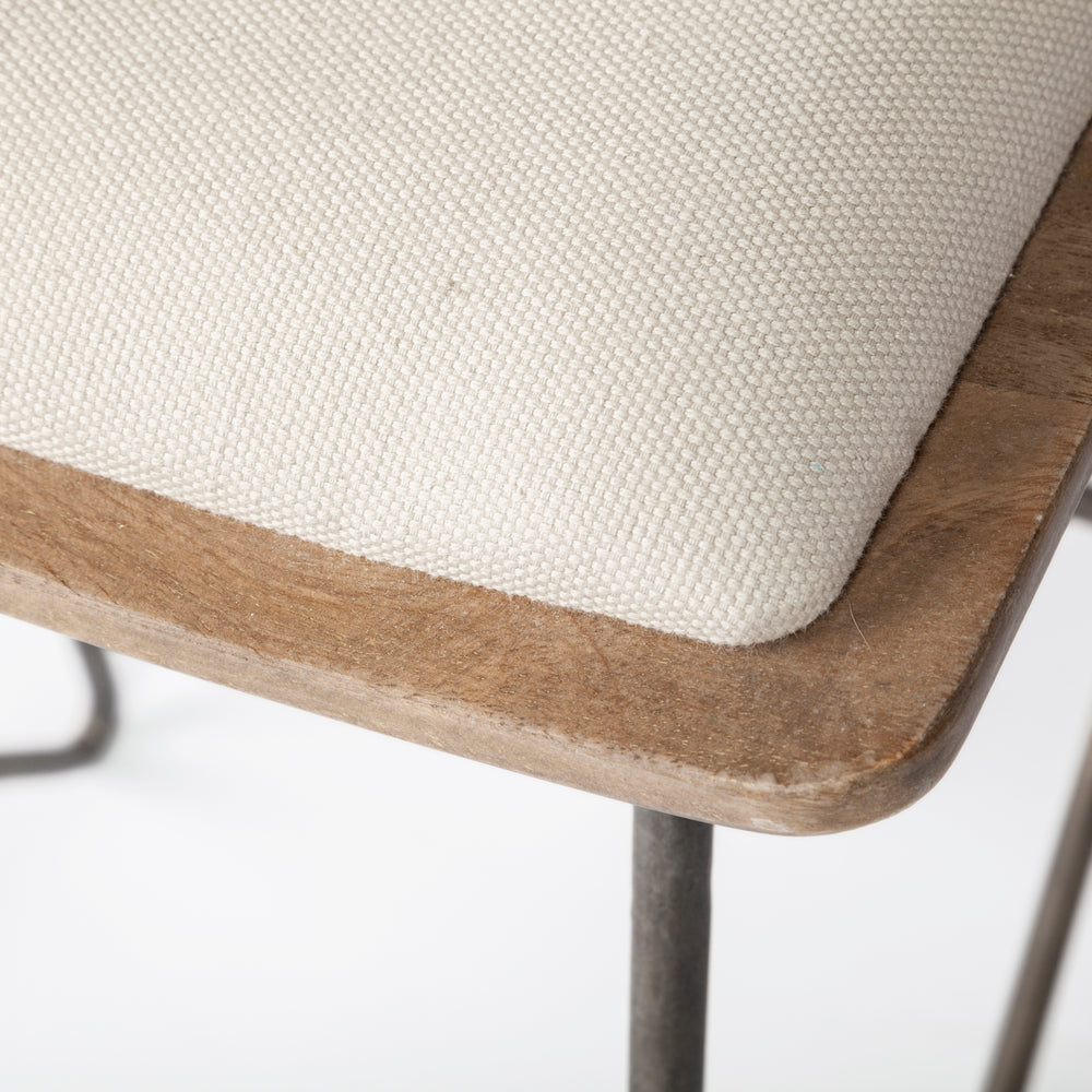 Katniss Fabric Seat Stool
