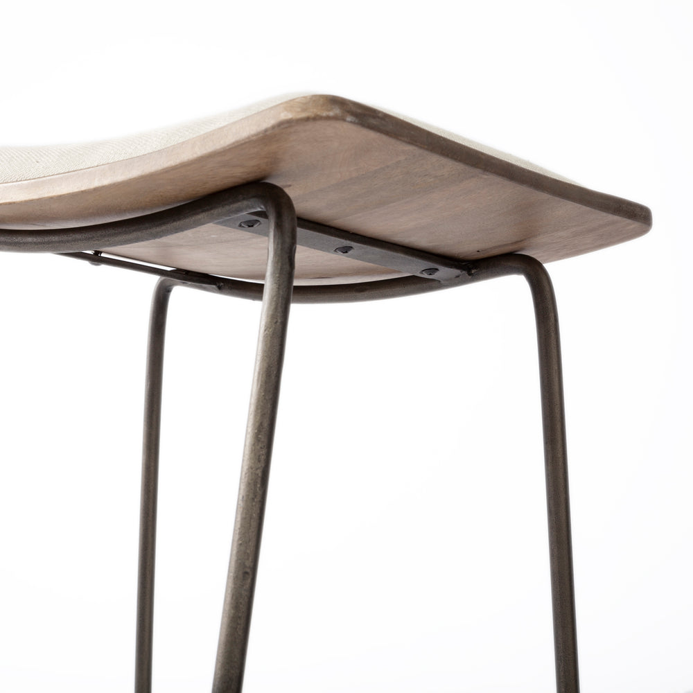 Katniss Fabric Seat Stool
