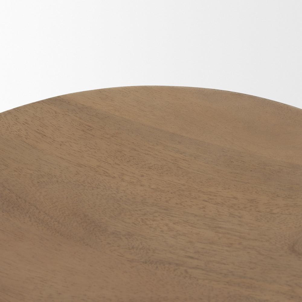 Brahma Wood Seat Bar/Counter Stool
