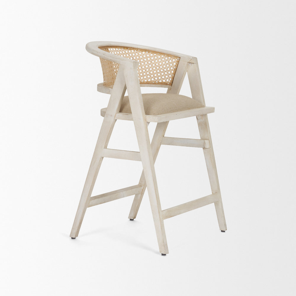 Tabitha Upholstered Seat Bar/Counter Stool