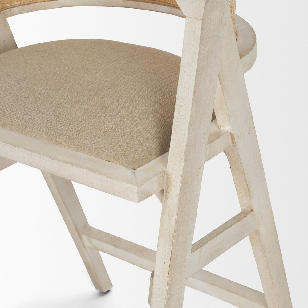 Tabitha Upholstered Seat Bar/Counter Stool