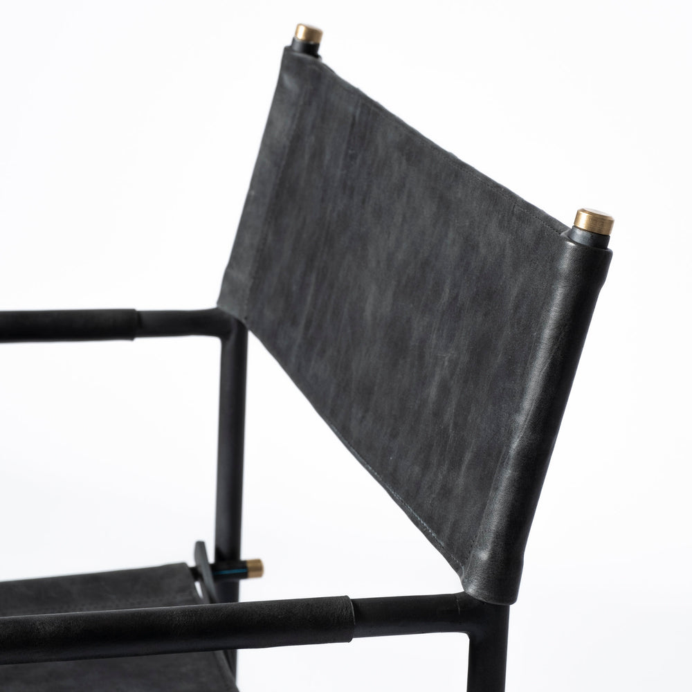 Direttore Leather Folding Dining Chair