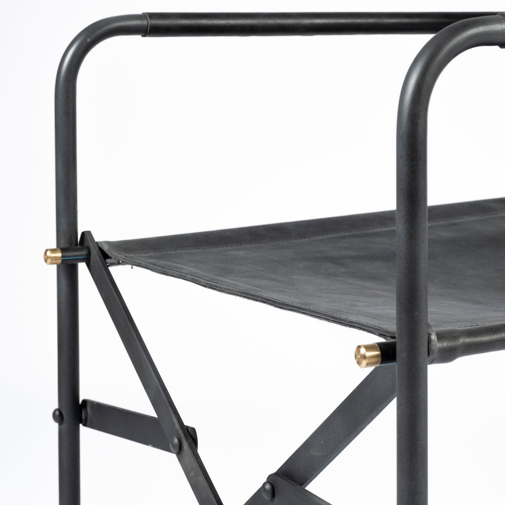 Direttore Leather Folding Dining Chair