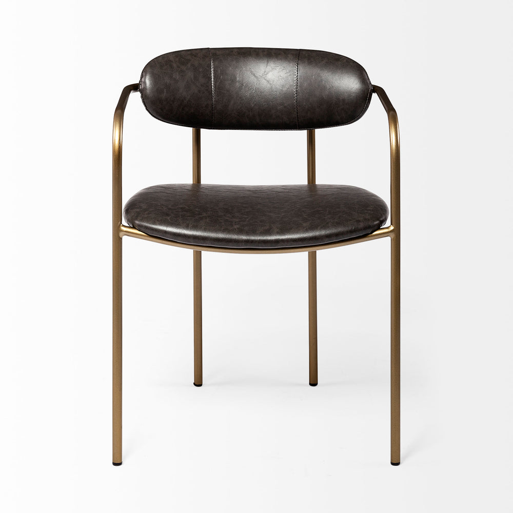 Parker Leather Dining Armchair