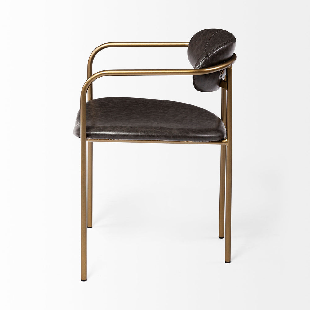 Parker Leather Dining Armchair