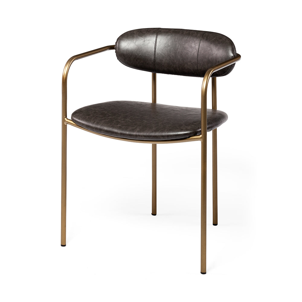 Parker Leather Dining Armchair