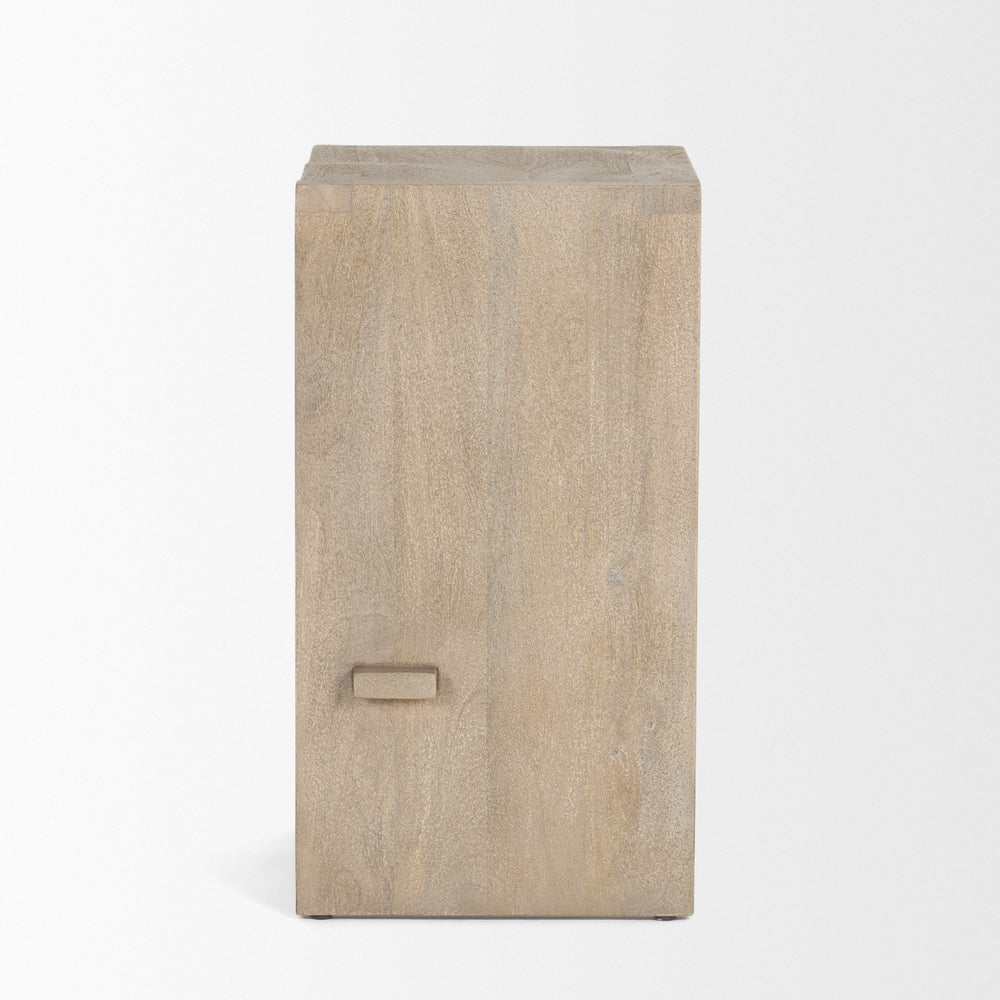 Aida Wood Seat Stool