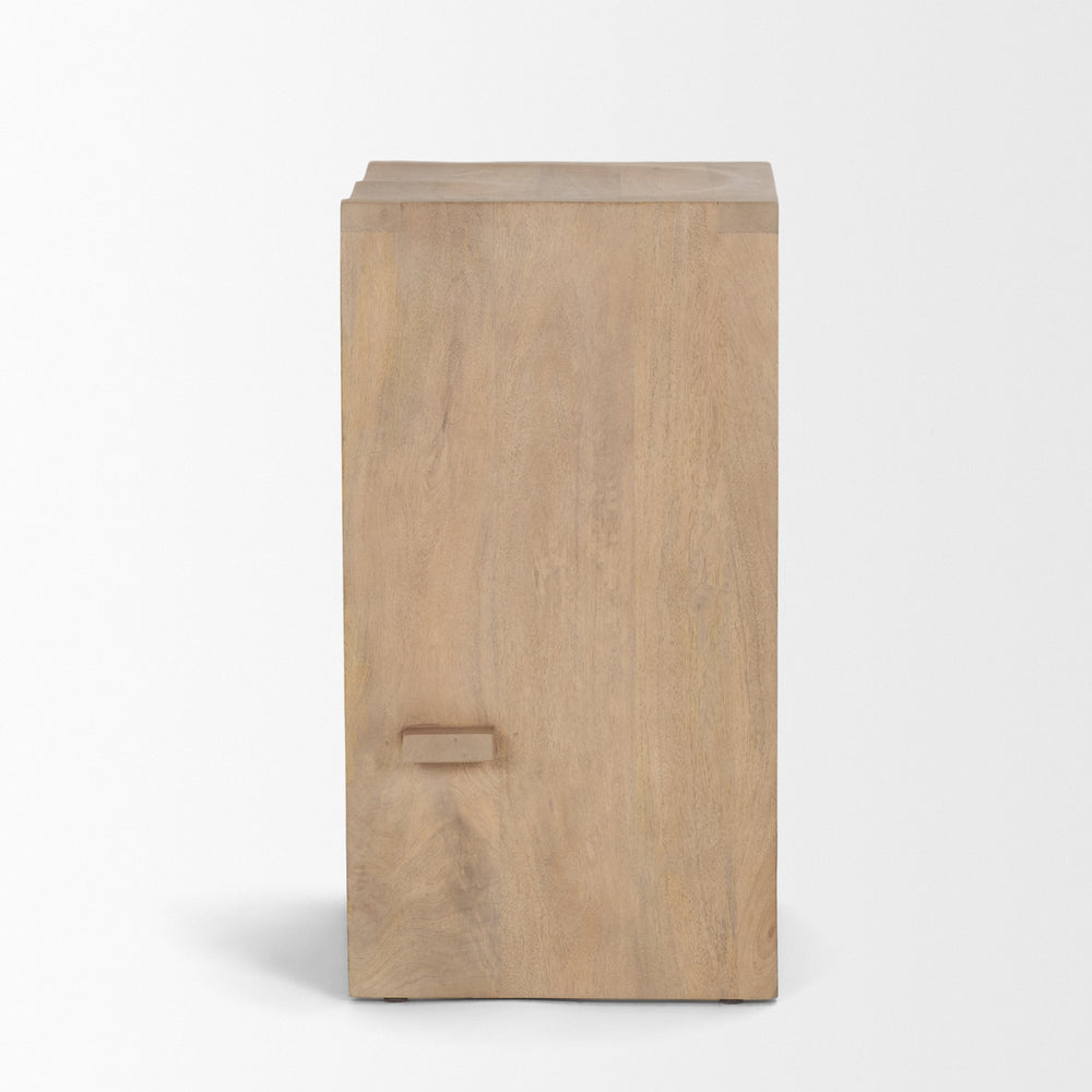 Aida Wood Seat Stool