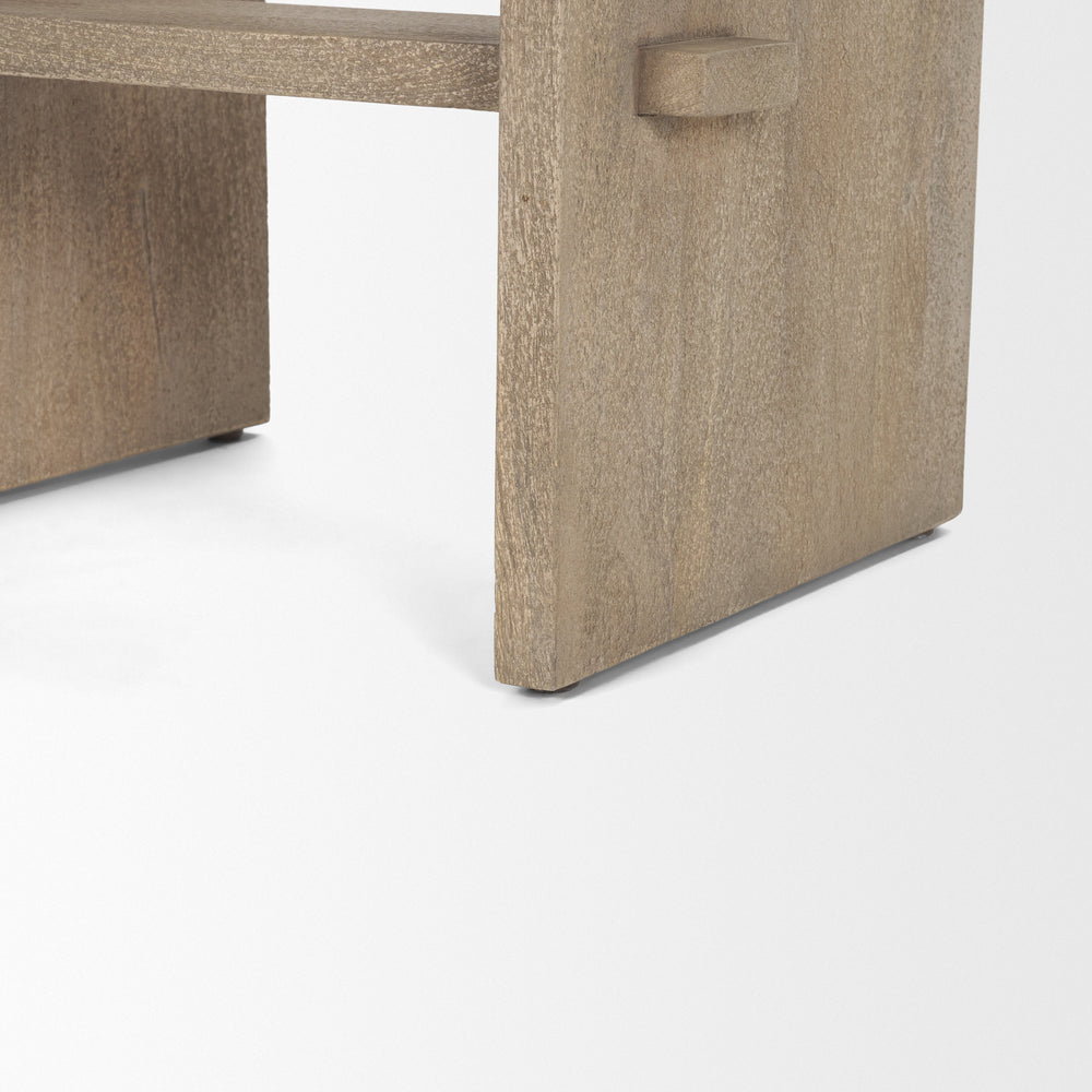 Aida Wood Seat Stool