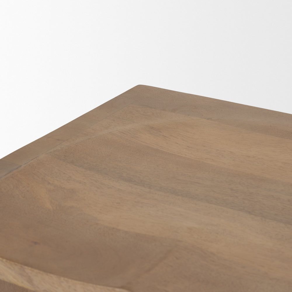 Aida Wood Seat Stool