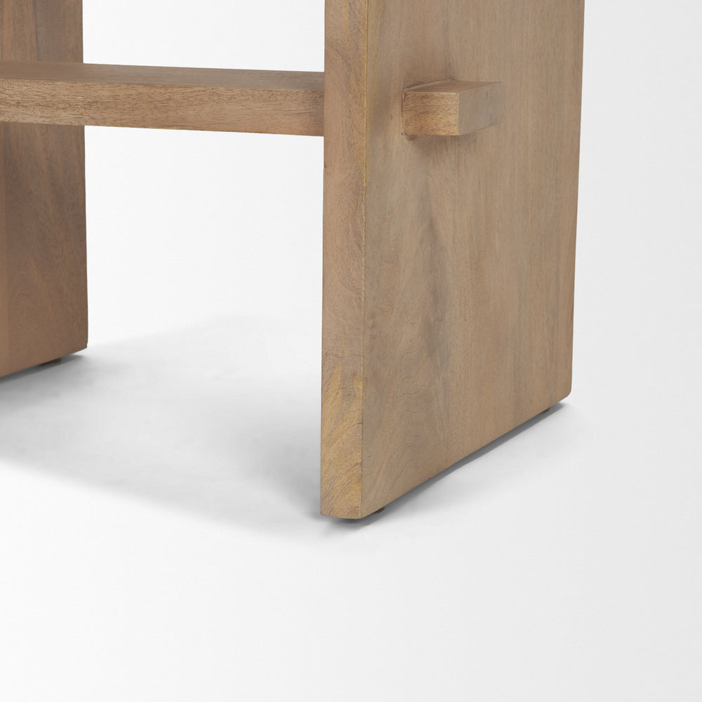 Aida Wood Seat Stool