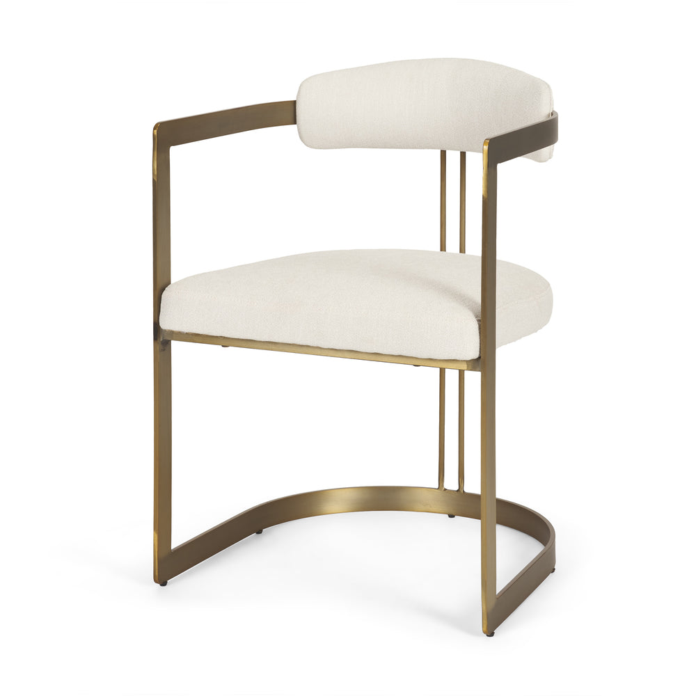 Fauteuil de salle à manger en tissu Hollyfield