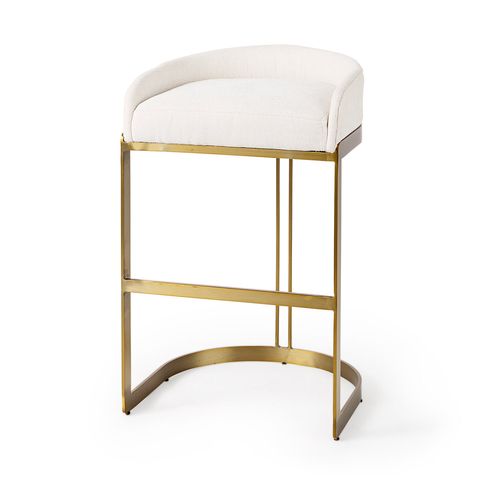 Hollyfield Fabric Seat Stool