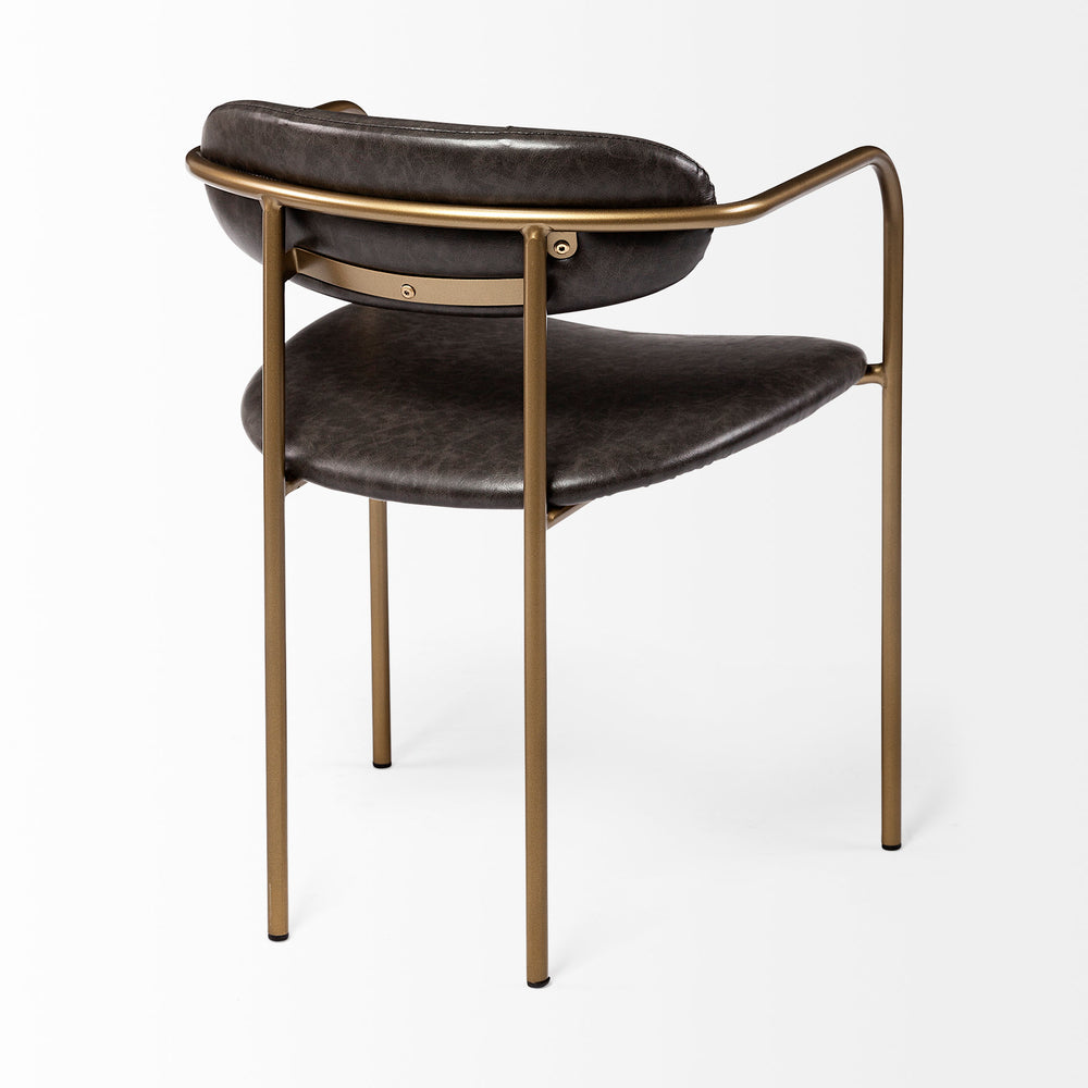 Parker Leather Dining Armchair