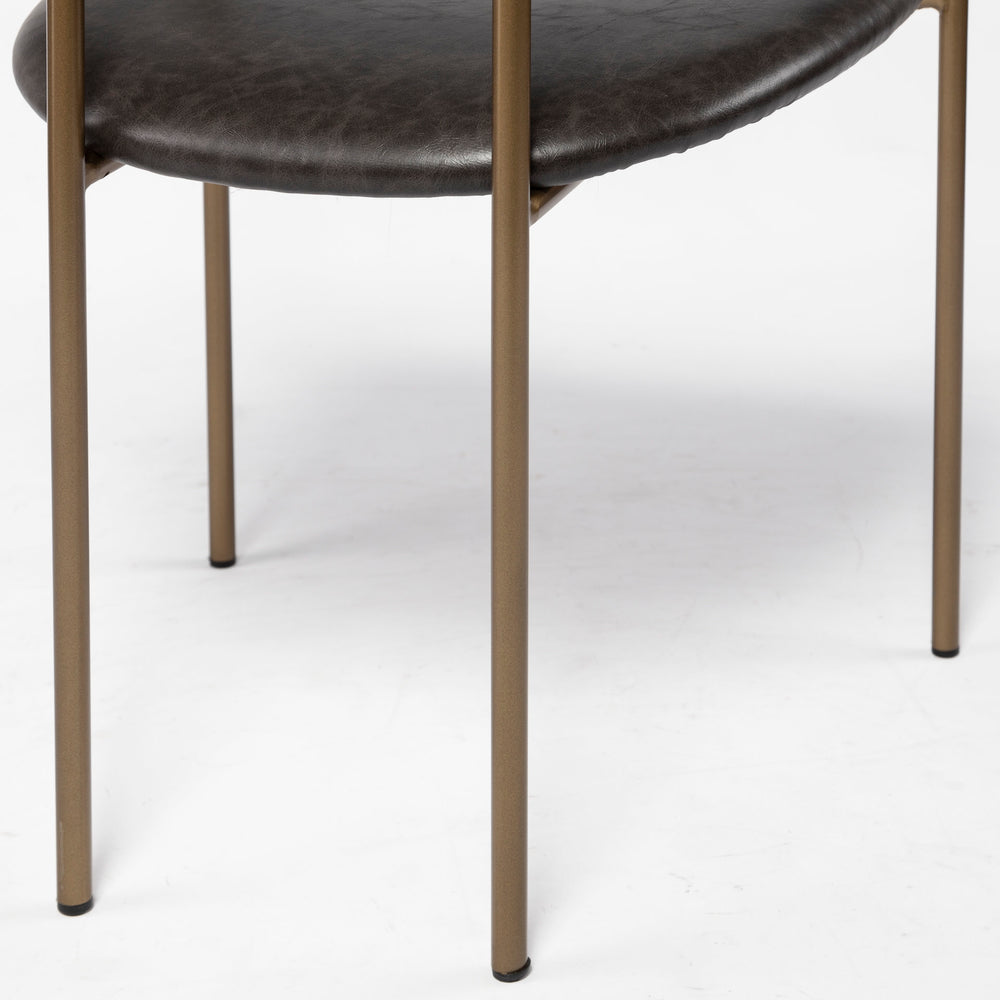 Parker Leather Dining Armchair