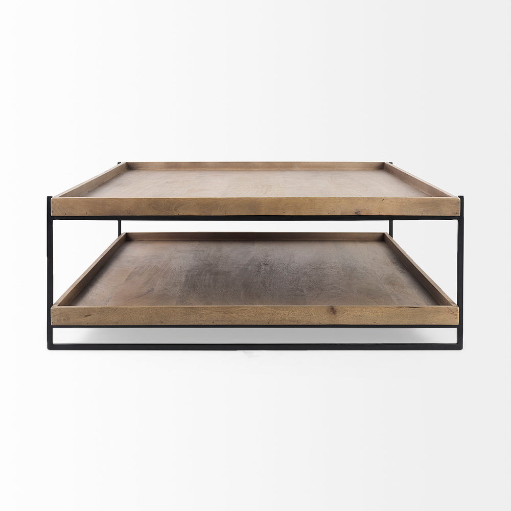 Trey Wood Coffee Table