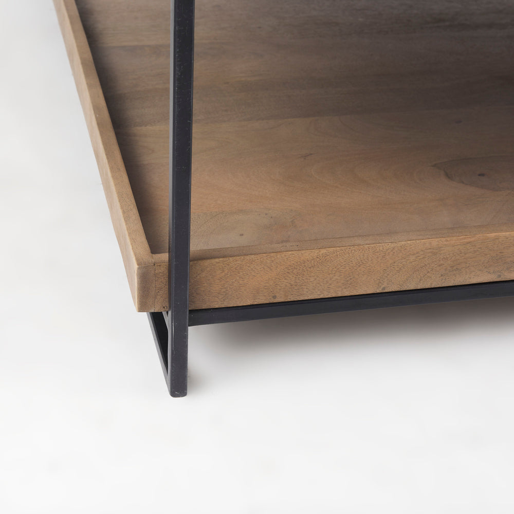 Trey Wood Coffee Table