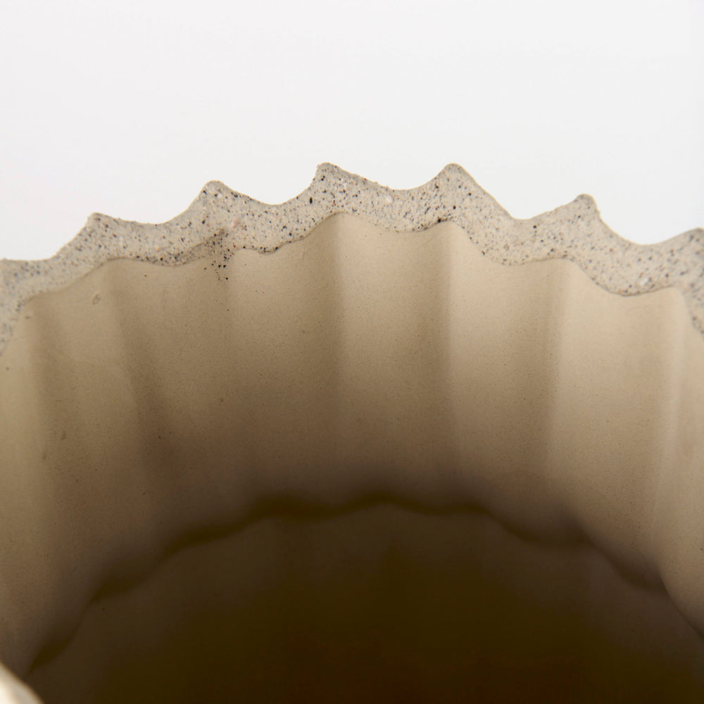 Vase en crème Cardon