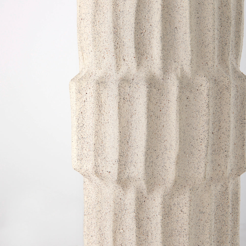 Vase en crème Cardon
