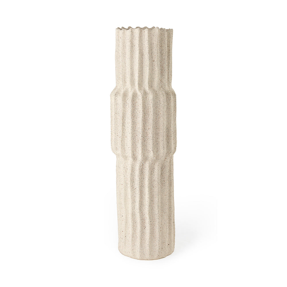 Vase en crème Cardon