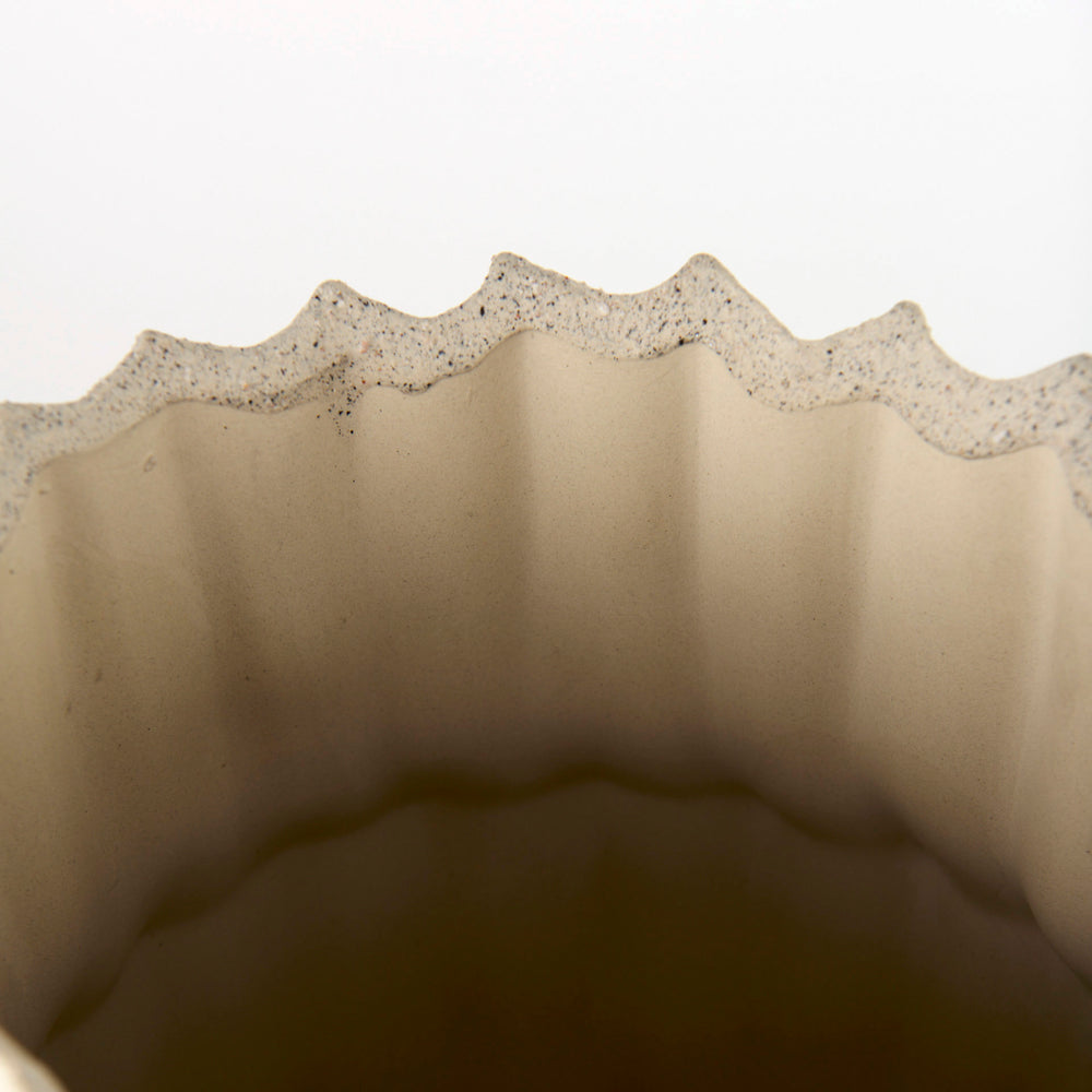 Vase en crème Cardon