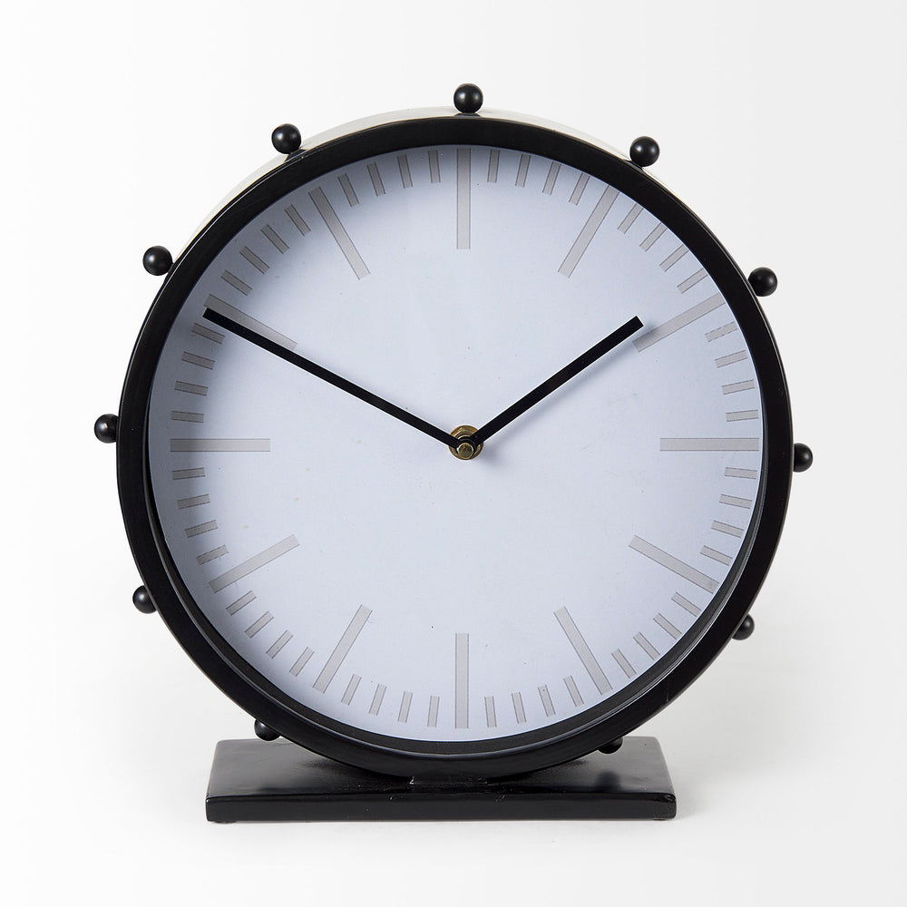 Marian Round Table Clock