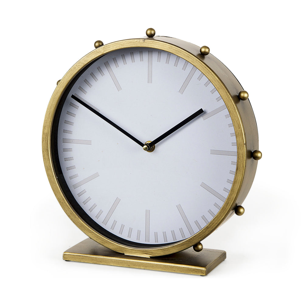 Marian Round Table Clock