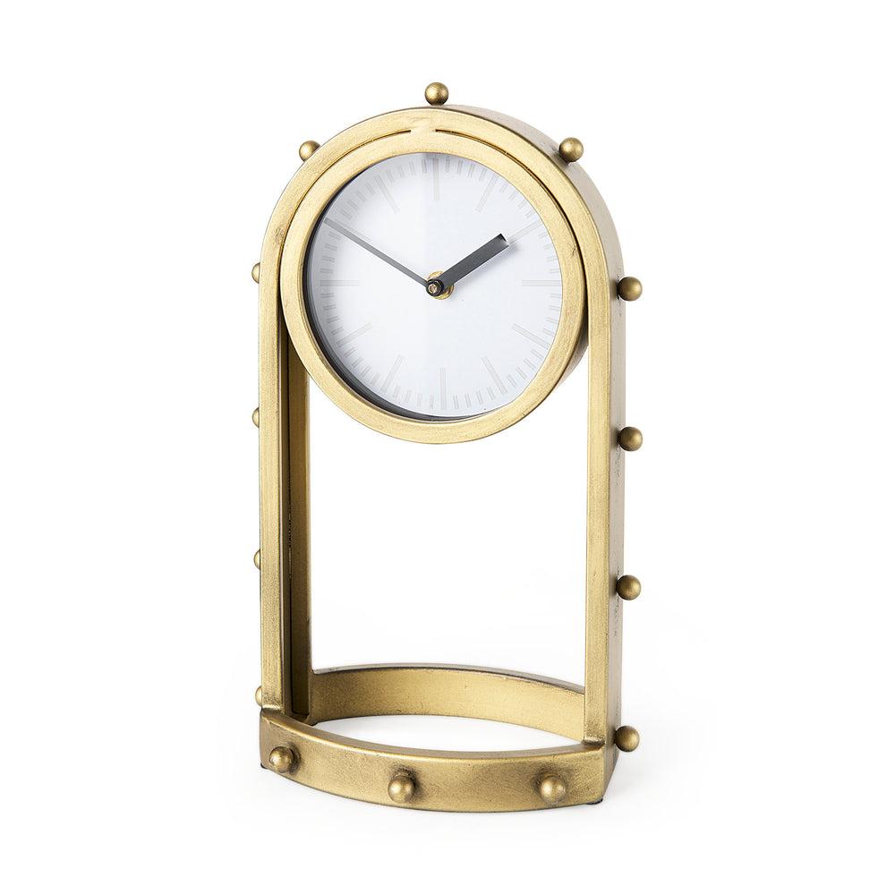 Marian Oval Table Clock
