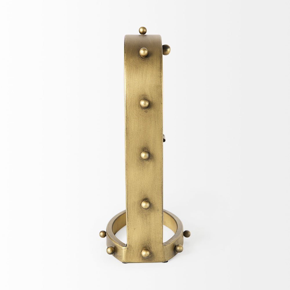 Marian Oval Table Clock