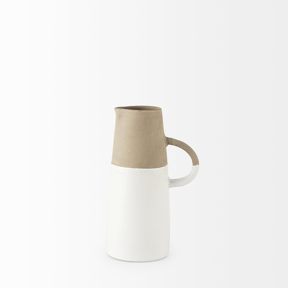 Garand Cruche Blanche/Naturelle