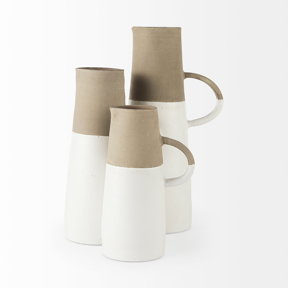 Garand Cruche Blanche/Naturelle