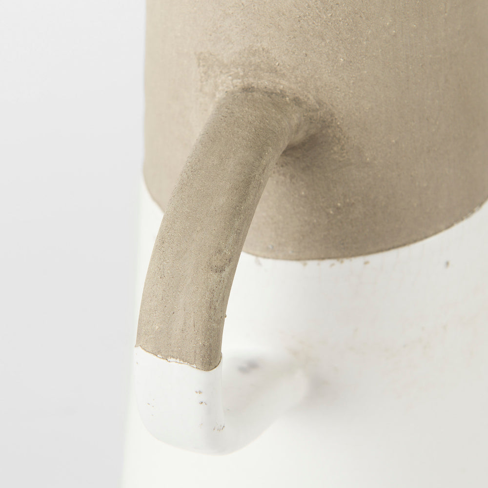 Garand Cruche Blanche/Naturelle