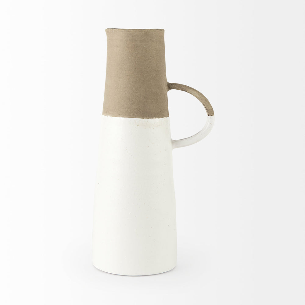Garand Cruche Blanche/Naturelle
