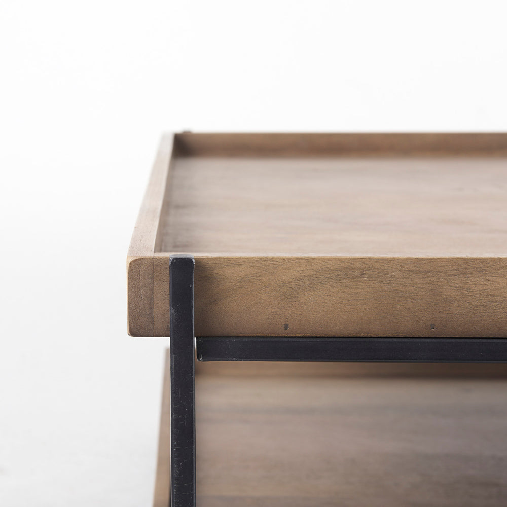 Trey Wood Coffee Table