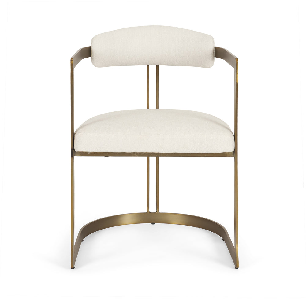 Fauteuil de salle à manger en tissu Hollyfield