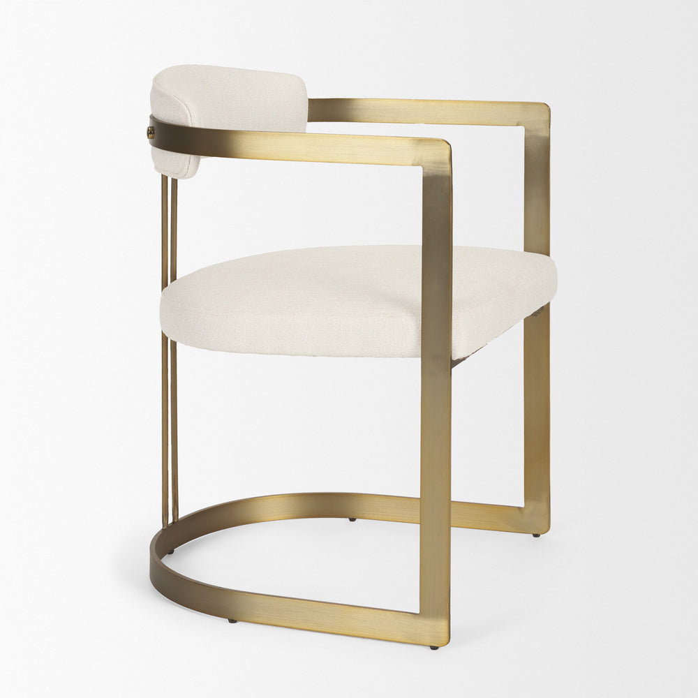 Fauteuil de salle à manger en tissu Hollyfield