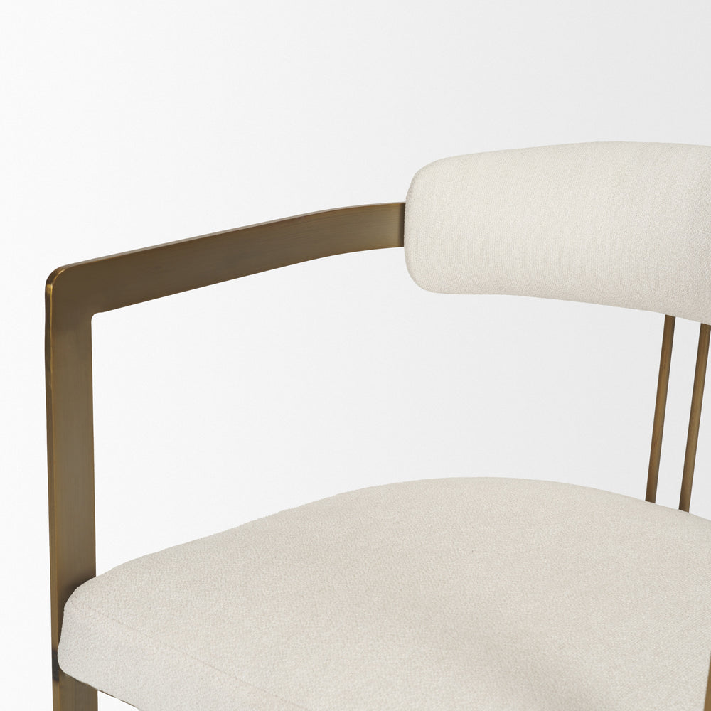 Fauteuil de salle à manger en tissu Hollyfield