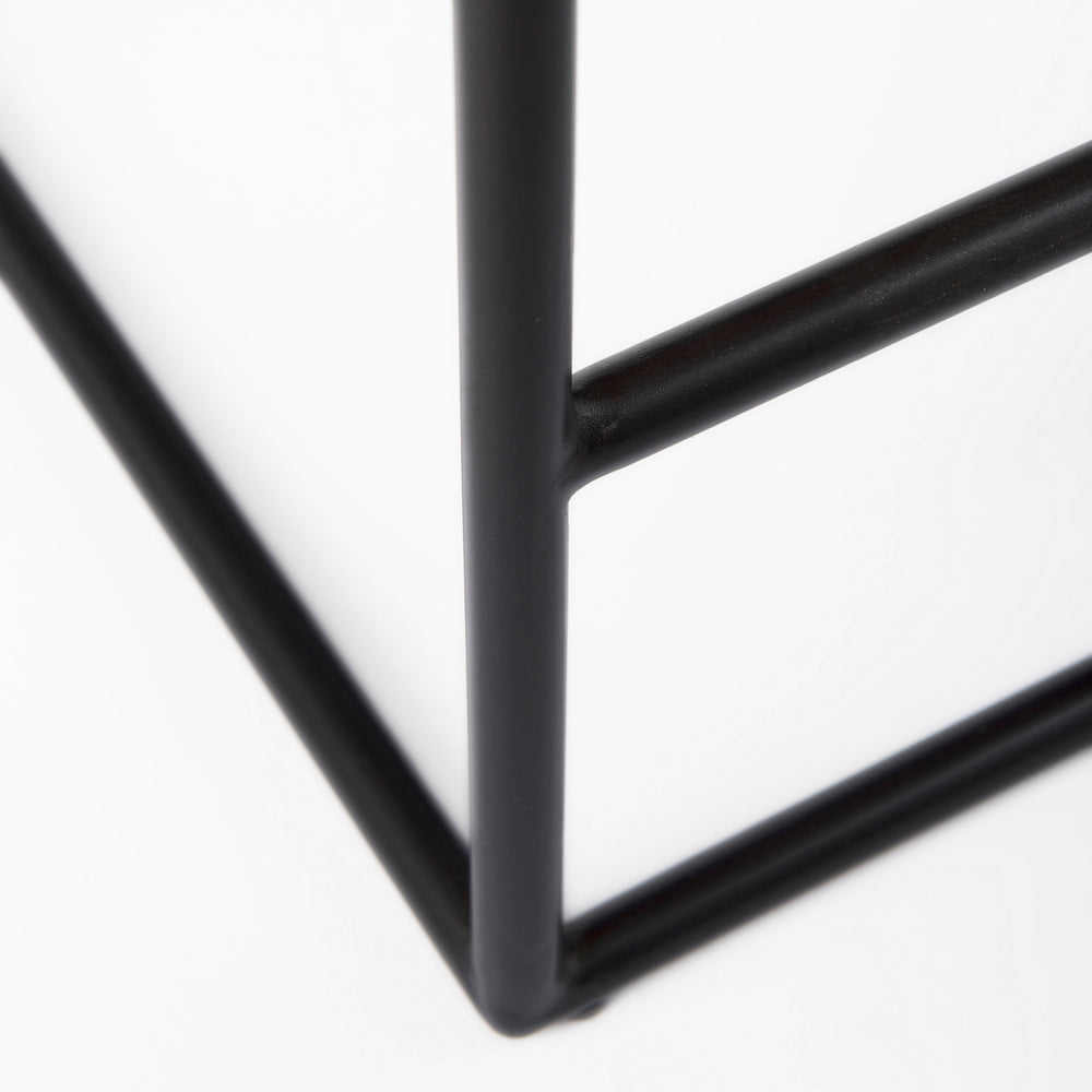 Tabouret Clarissa en cuir