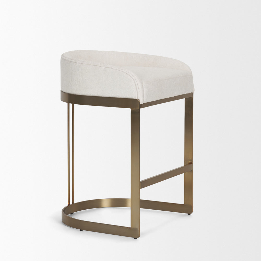 Hollyfield Fabric Seat Stool