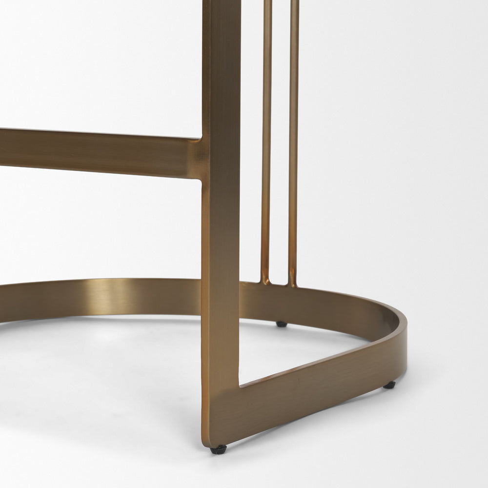 Hollyfield Fabric Seat Stool