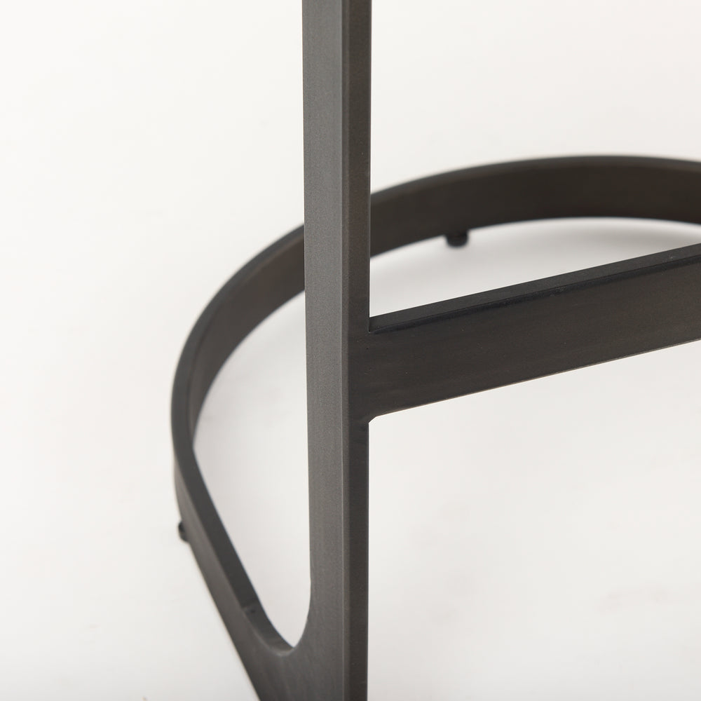 Tabouret de bar Tyson en cuir