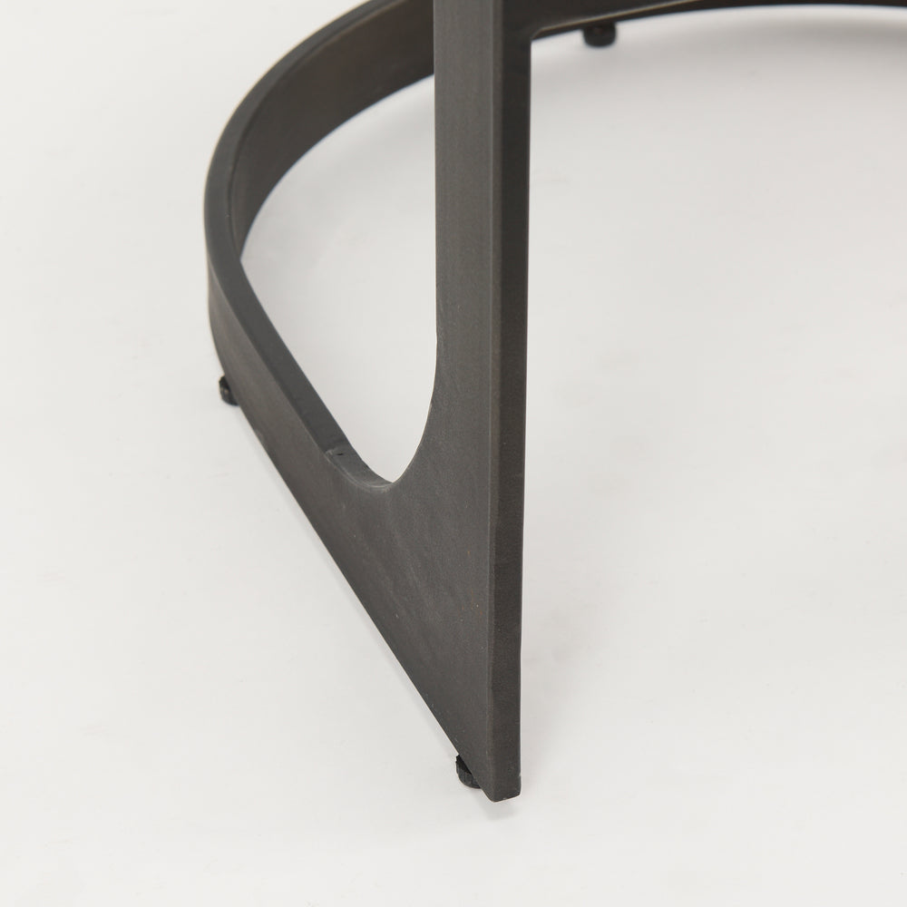 Tabouret de bar Tyson en cuir