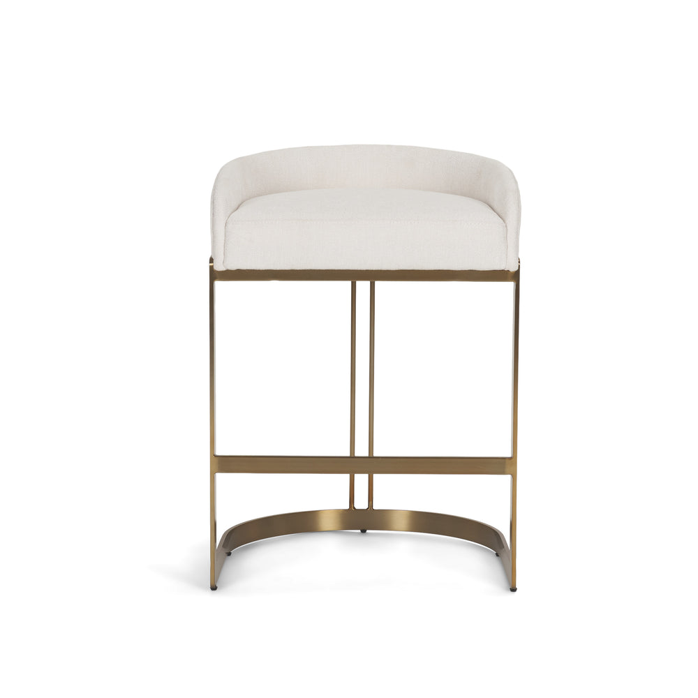 Hollyfield Fabric Seat Stool