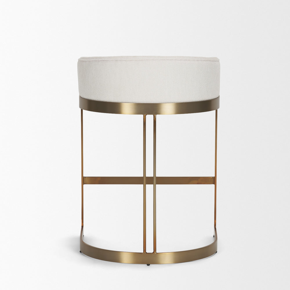 Hollyfield Fabric Seat Stool