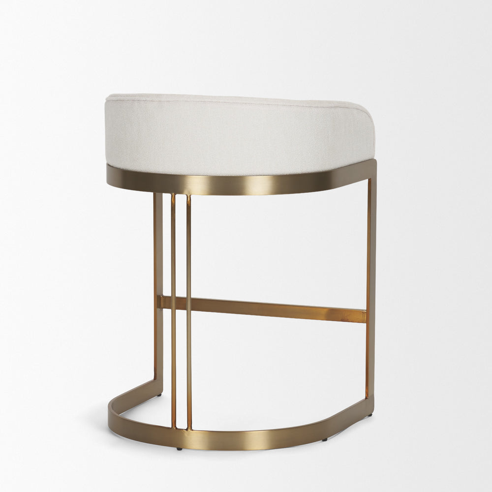 Hollyfield Fabric Seat Stool
