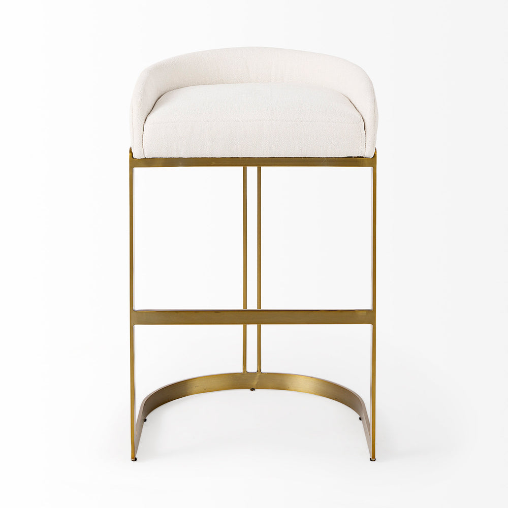Hollyfield Fabric Seat Stool