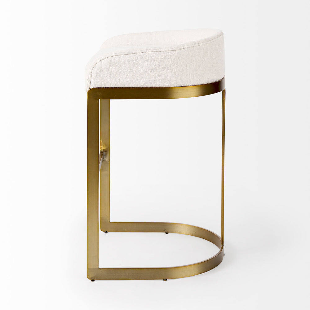 Hollyfield Fabric Seat Stool