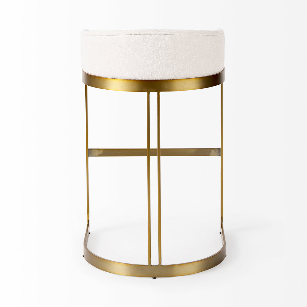 Hollyfield Fabric Seat Stool