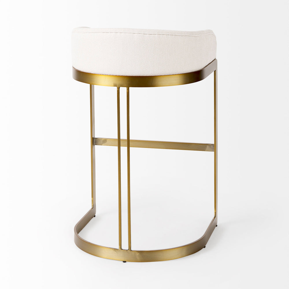 Hollyfield Fabric Seat Stool